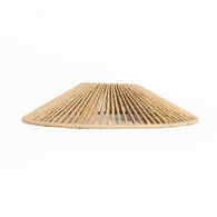 Abajour bege 34cm