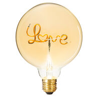 L&acirc;mpada decorativa VINTAGE ambar love
