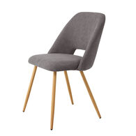 Cadeira FRESNO em tecido cinza