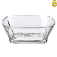 Ta&ccedil;a de vidro retangular