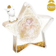 Estrela decorativa unicórnio,  Estrela decorativa unicórnio