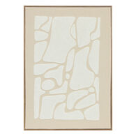 Quadro decorativo 3d  ZIAD bege 70x50cm