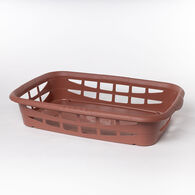 Cesto para roupa baixo terracota 25L