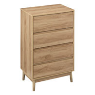 Cómoda ABANA bege em mdf,  Cómoda ABANA bege em mdf