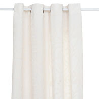 Cortina jacquard WILLOW marfim 135x260cm