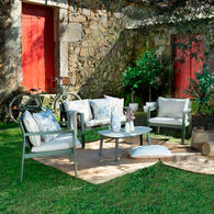 Conjunto de jardim FLOVIA laurier 4 lugares