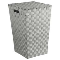 Cesto de roupa wc cinza