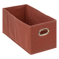 Caixa de arruma&ccedil;&atilde;o terracota 15x31cm
