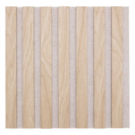 Conjunto de 3 painéis decorativos COLVA bege em mdf 30x30cm,  Conjunto de 3 painéis decorativos COLVA bege em mdf 30x30cm