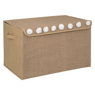 Caixa de arrumação OASIS com pompons 57x36x36cm