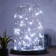 Grinalda com 40 microleds branco frio 395cm