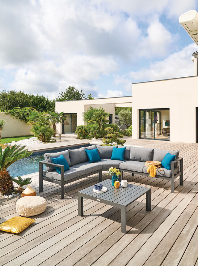 Conjunto Sofás Angular Evasion hespéride hôma