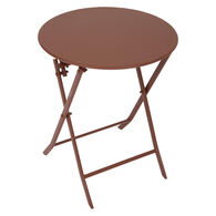 Mesa dobr&aacute;vel GREENSBORO redonda acajou