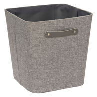 Caixa de arruma&ccedil;&atilde;o ROUNDY cinza 31x31cm