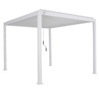 P&eacute;rgola &Eacute;VORA branca 3,6x3,6m