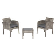 Conjunto de jardim RELAX cinza