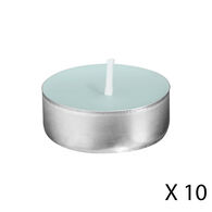 Conjunto de 30 velas tealights flor tiare