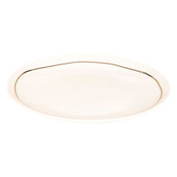 Prato raso SELENA branco em porcelana 26cm