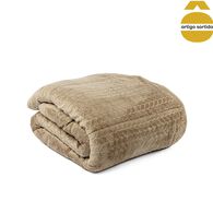 Edredão sherpa JACK bege 220x240cm