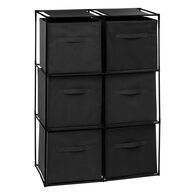 Estrutura MIX MODUL cinza escuro com 6 caixas,  Estrutura MIX MODUL cinza escuro com 6 caixas
