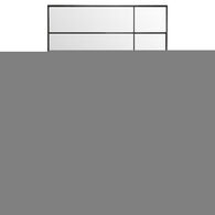 Espelho de parede macha preto em vidro