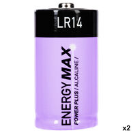 Pilha alcalina power PLUS lr14