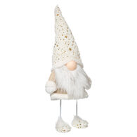 Pai natal skandi branco 45cm