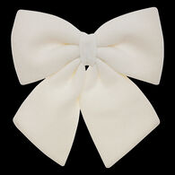 Laço branco 43cm,  Laço branco 43cm