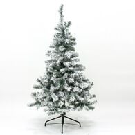 Árvore de natal FLOQUE verde com efeito neve 150cm,  Árvore de natal FLOQUE verde com efeito neve 150cm