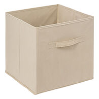 Caixa para arrumação bege com pega