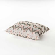 Almofada VIBES laranja e verde 45x60cm