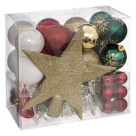 Conjunto de 44 peças decorativas DELICE