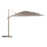 Guarda-sol MELHIA cor linho 4x3m,  Guarda-sol MELHIA cor linho 4x3m