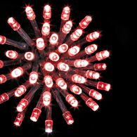 S&eacute;rie Luminosa De Natal Vermelha 100 LEDs 10m