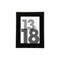 Moldura para fotos preta