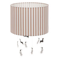 Candeeiro de teto SCOTT castanho 29cm