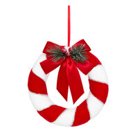 Coroa decorativa candy 23cm,  Coroa decorativa candy 23cm