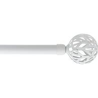 Kit Var&atilde;o Extens&iacute;vel Vintage Branco Mate 120-210cm