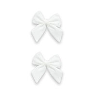 Conjunto de 2 laços brancos