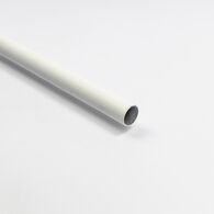 Tubo de ferro forjado branco mate 2m,  Tubo de ferro forjado branco mate 2m