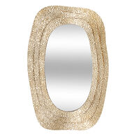 Espelho de parede BRENDA dourado