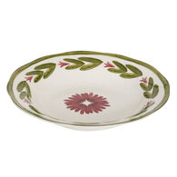 Prato de sopa MONA verde em porcelana 22cm