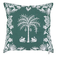 Almofada THE PALM RESORT verde 45x45cm