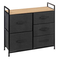 Móvel de arrumação TISSA cinza escuro 77cm,  Móvel de arrumação TISSA cinza escuro 77cm