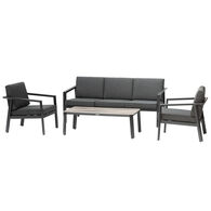 Conjunto de jardim PAVANE cinza graphite,  Conjunto de jardim PAVANE cinza graphite