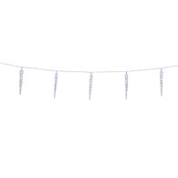Grinalda luminosa efeito queda de neve com LED 165cm
