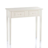 Consola Charme Branca Com 2 Gavetas