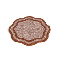 Individal de mesa AVELINE terracota 38cm