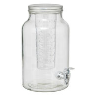 Frasco com torneira FUZY de vidro 6l