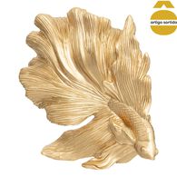 Peixe decorativo JIL dourado